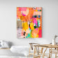 Hand-painted abstract art - vibrant color oil painting - Oil Painting Haven