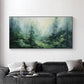 Abstract Forest Oil Painting On Canvas, Large Wall Art,Original Green Tree Landscape Painting,Custom Painting,Modern Living Room Wall Decor - Oil Painting Haven