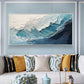 Hand-Painted Ocean Wave Canvas Painting, Abstract Wall Art for Living Room Decor - Oil Painting Haven