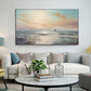 Abstract Nautical Oil Painting on Canvas, Large Wall Art, Original Ocean Landscape Painting Beach Decor Minimalist Art, Living Room Decor - Oil Painting Haven