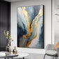 Abstract Minimalist Texture Oil Painting On Canvas, Large Wall Art Custom Painting, Original Gold Foil Painting Gold Wall Decor Living Room - Oil Painting Haven