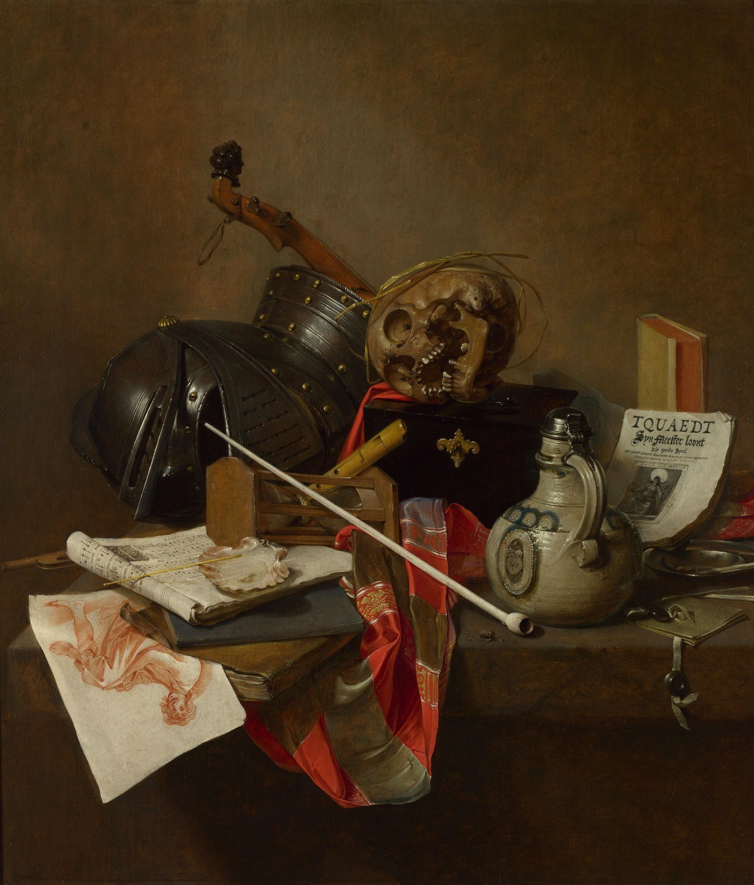 Vanitas Still Life - Oil Painting Haven