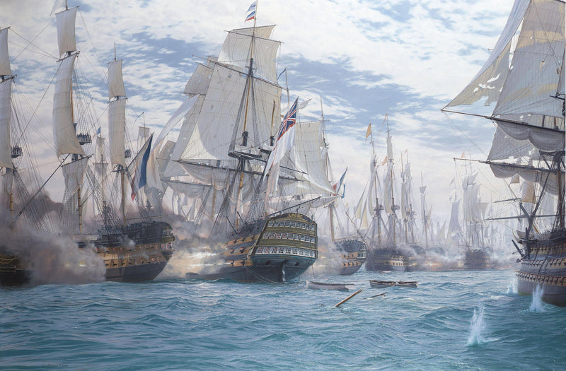 The Battle of Trafalga - Oil Painting Haven Oil Painting Haven