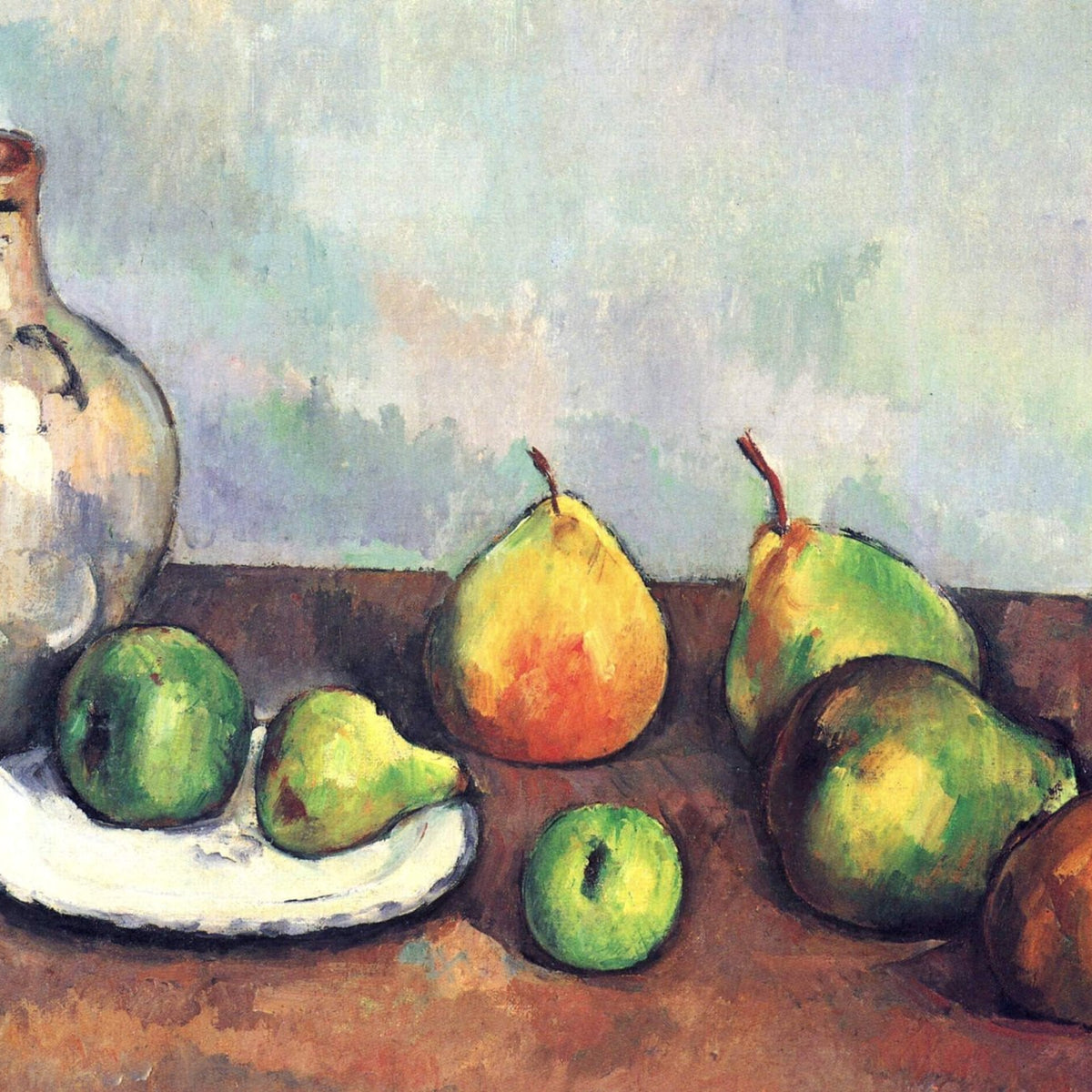 Jug and Pears Composition - Still Life Oil Painting - Oil Painting Haven