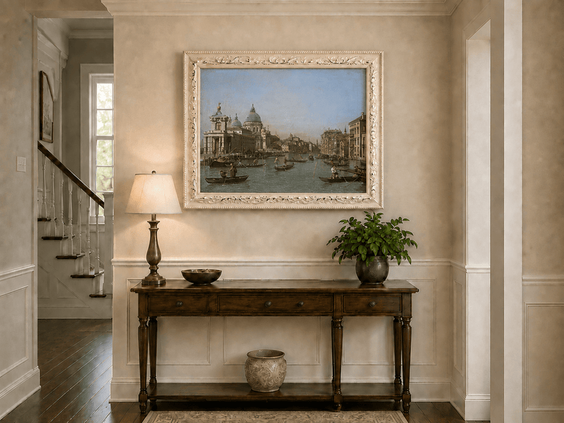 Landscape Oil Painting - Venice Grand Canal