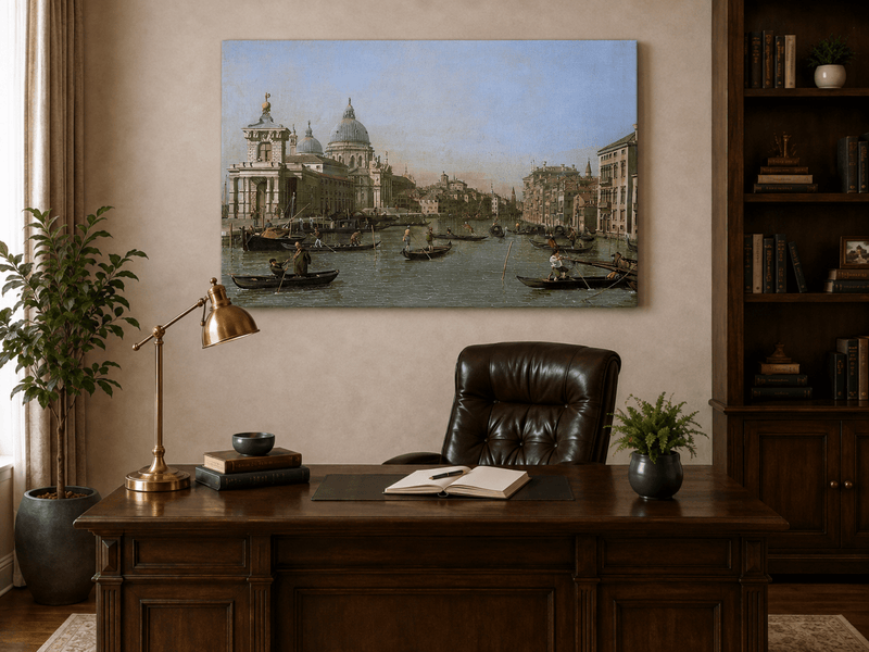 Landscape Oil Painting - Venice Grand Canal
