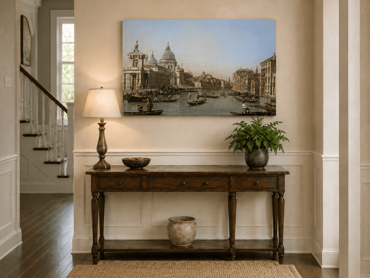 Landscape Oil Painting - Venice Grand Canal