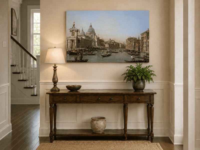 Landscape Oil Painting - Venice Grand Canal