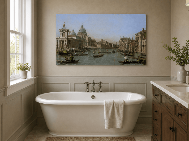 Landscape Oil Painting - Venice Grand Canal