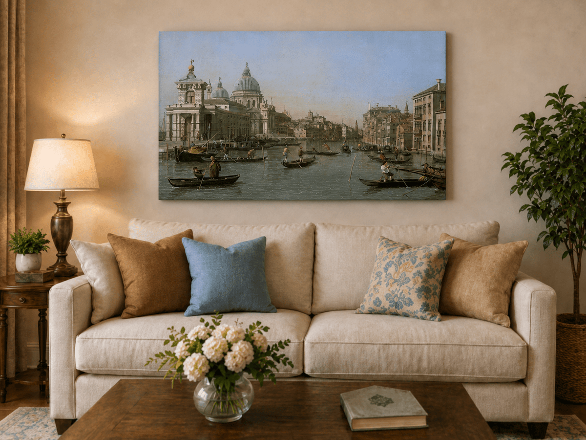 Landscape Oil Painting - Venice Grand Canal