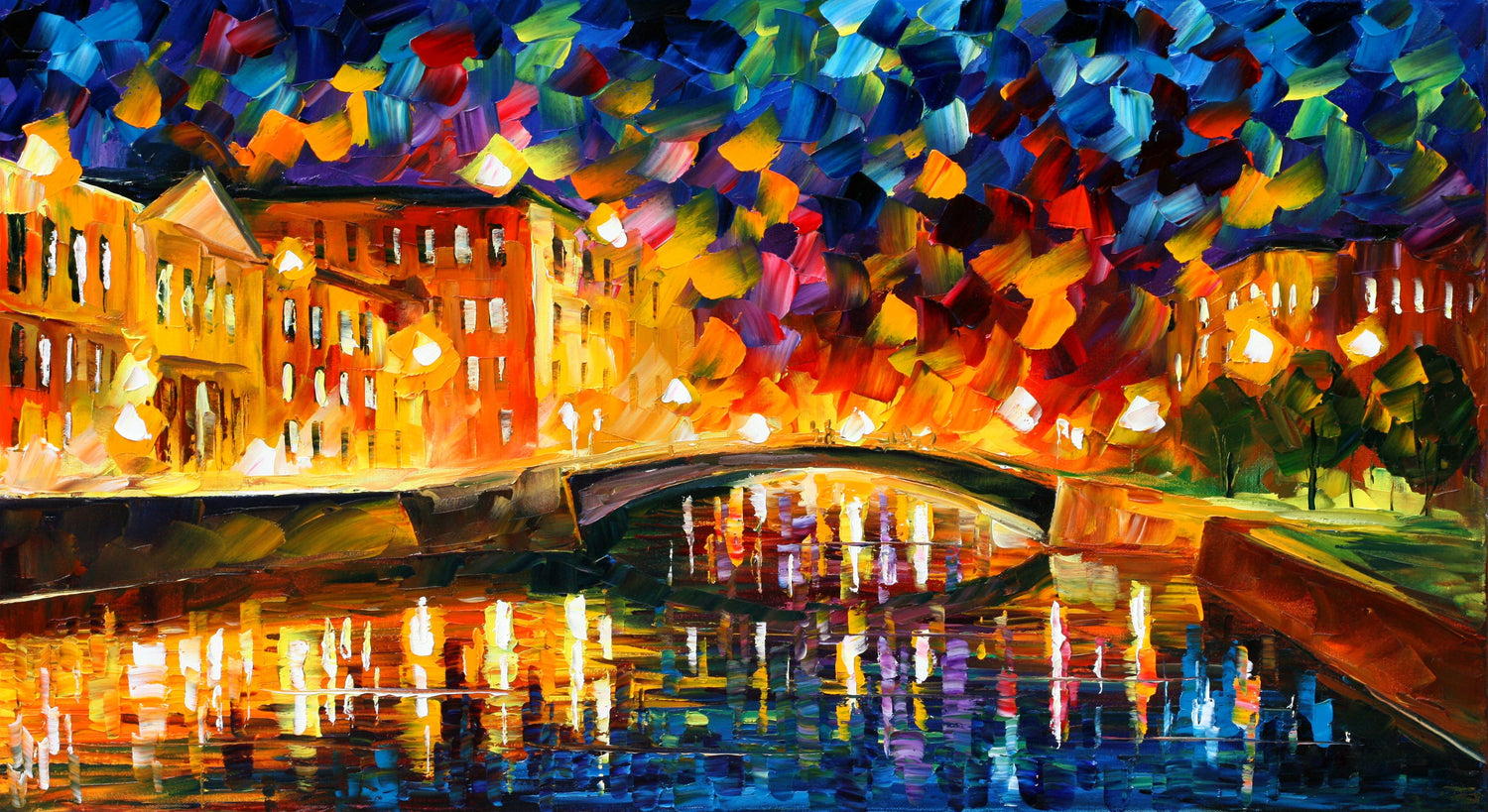 leonid afremov#0100 - Oil Painting Haven