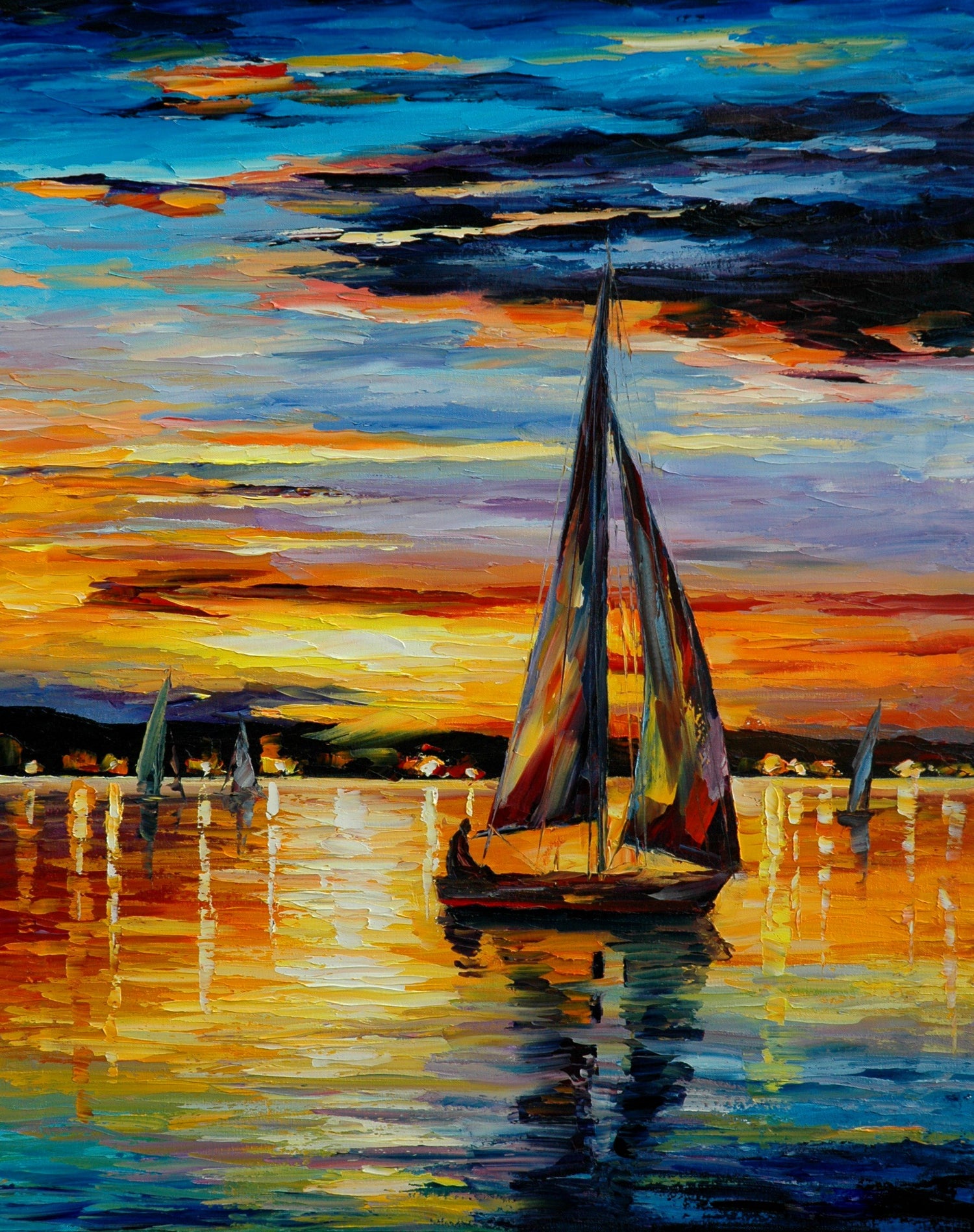 leonid afremov#0118 - Oil Painting Haven