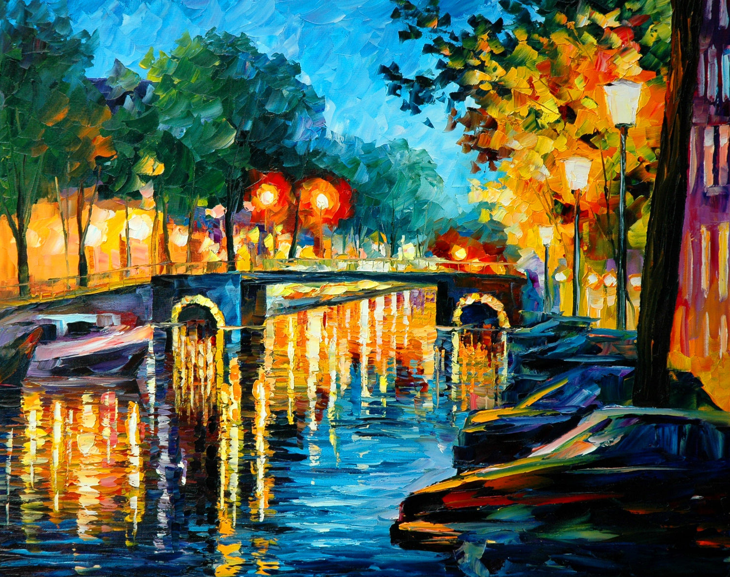 leonid afremov#0147 - Oil Painting Haven