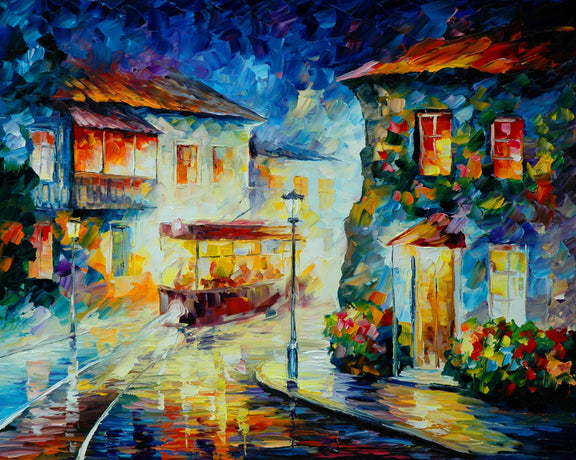 leonid afremov#0155 - Oil Painting Haven Oil Painting Haven