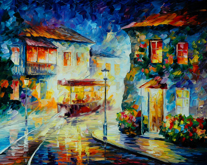 leonid afremov#0155 - Oil Painting Haven Oil Painting Haven