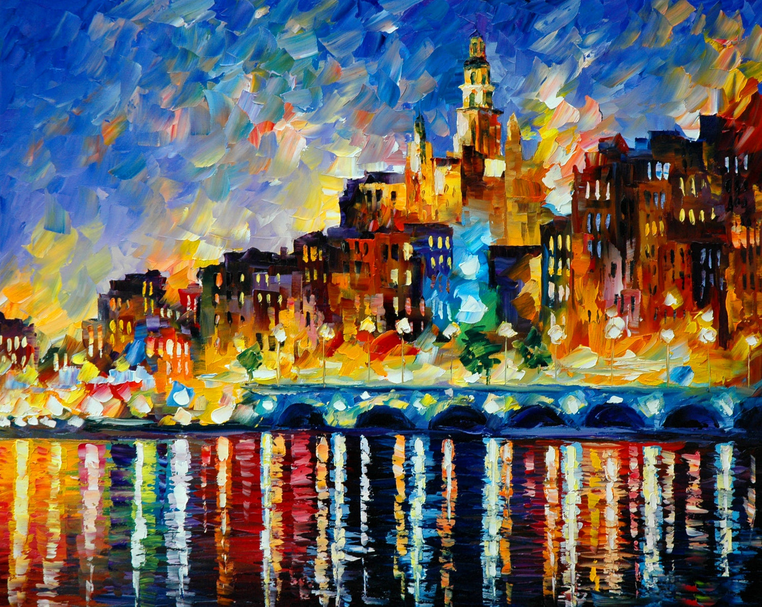 leonid afremov#0161 - Oil Painting Haven