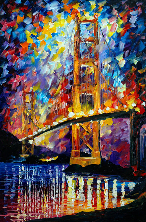 leonid afremov#0164 - Oil Painting Haven Oil Painting Haven