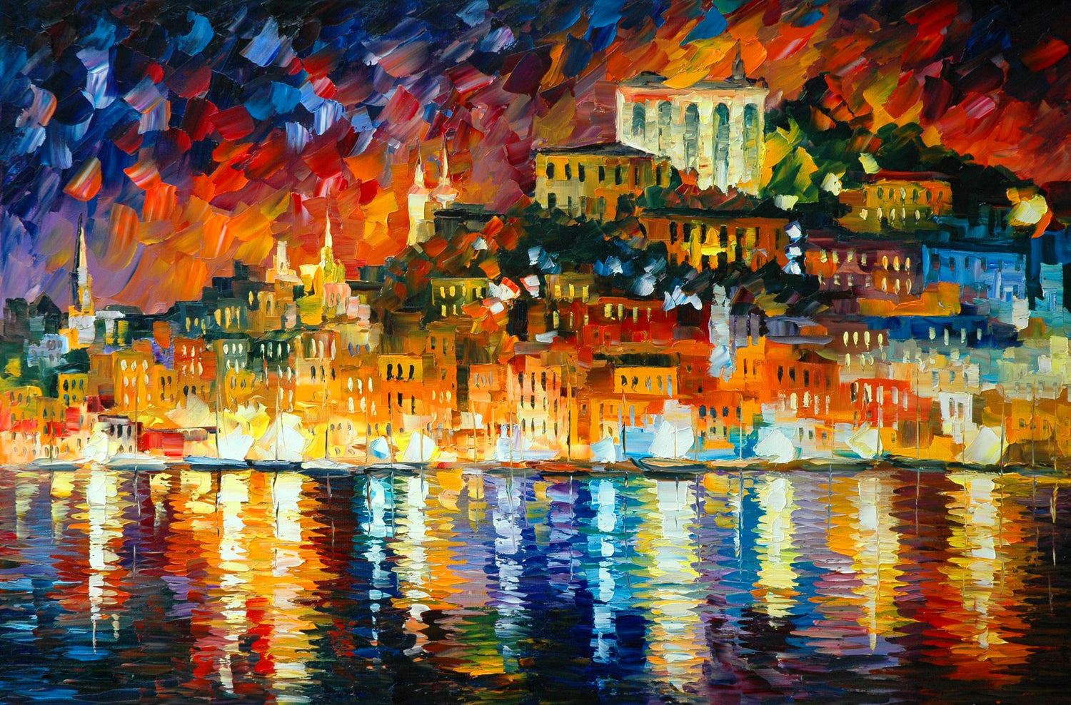 leonid afremov#0165 - Oil Painting Haven