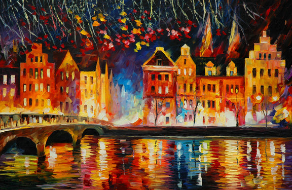 leonid afremov#0174 - Oil Painting Haven Oil Painting Haven