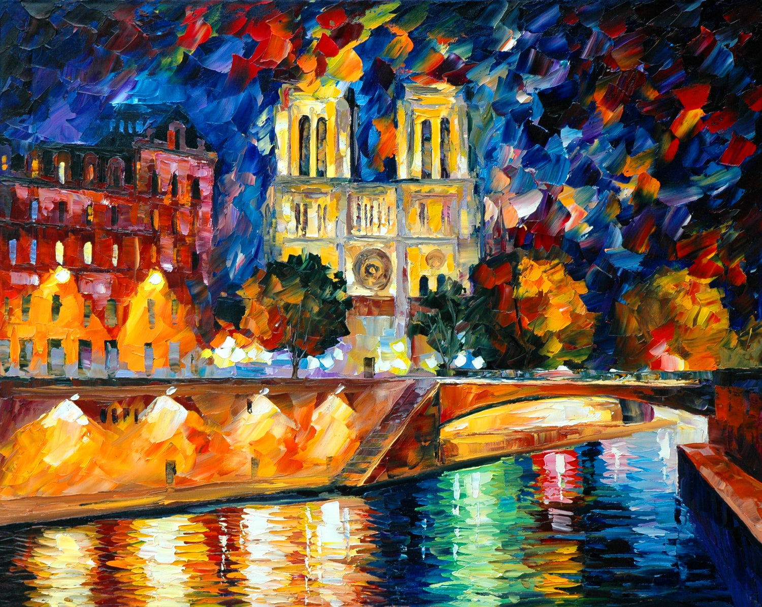 leonid afremov#0175 - Oil Painting Haven