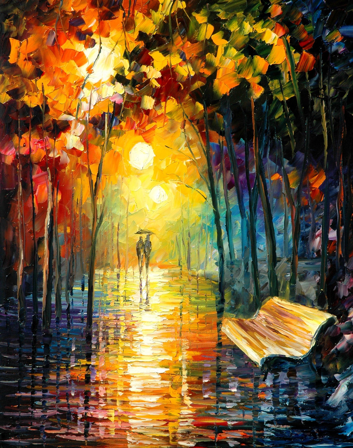 leonid afremov#032 - Oil Painting Haven