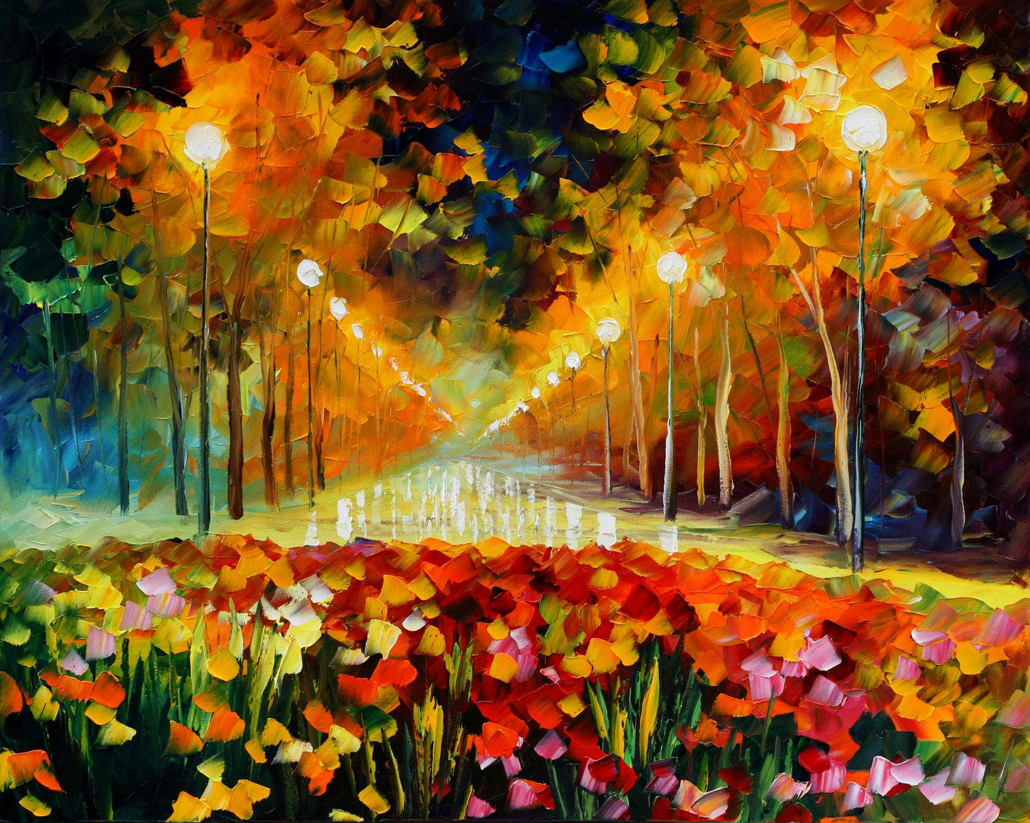 leonid afremov#06 - Oil Painting Haven