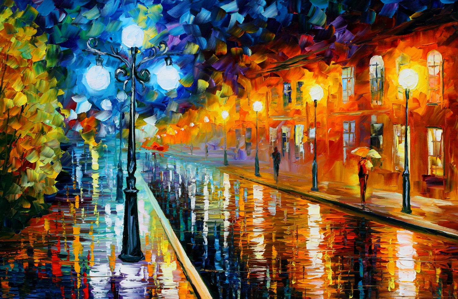 leonid afremov#08 - Oil Painting Haven