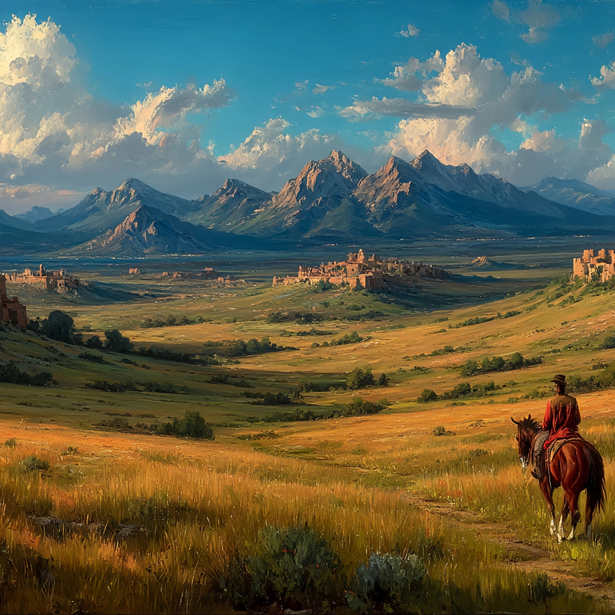 Medieval Knight Original Oil Painting For Sale | Epic Art - Oil Painting Haven