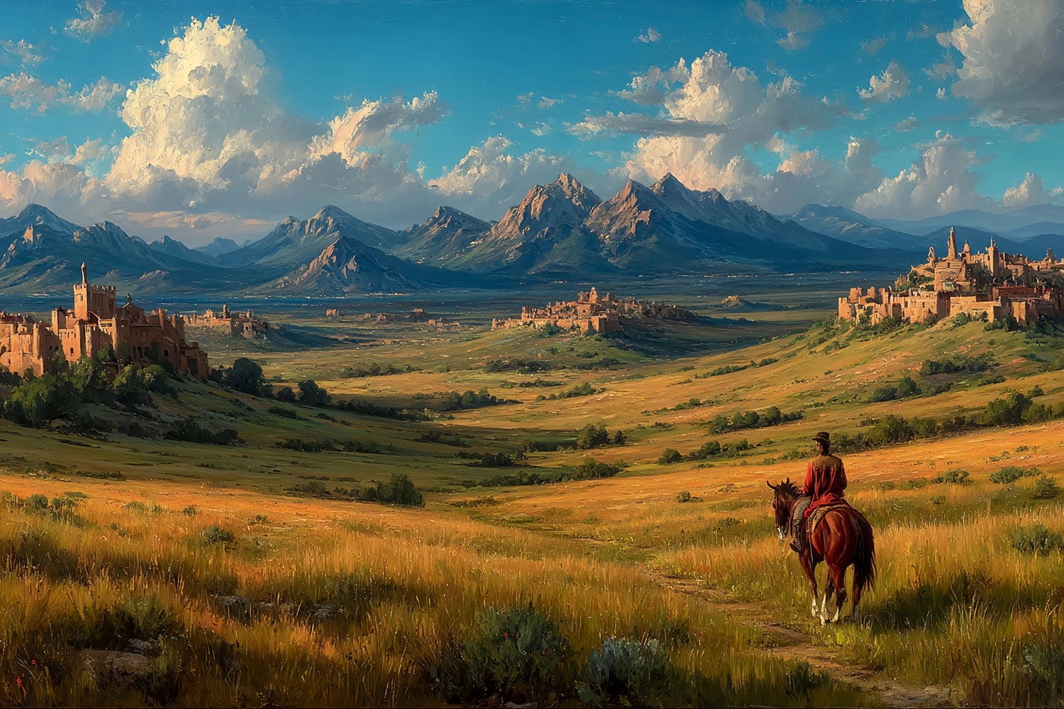 Medieval Knight Original Oil Painting For Sale | Epic Art - Oil Painting Haven