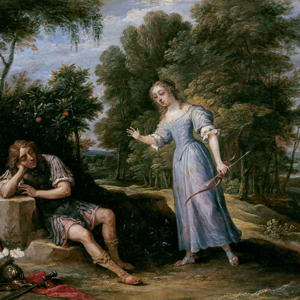 People Oil Painting - Romantic Myth Scene with Figures - Oil Painting Haven
