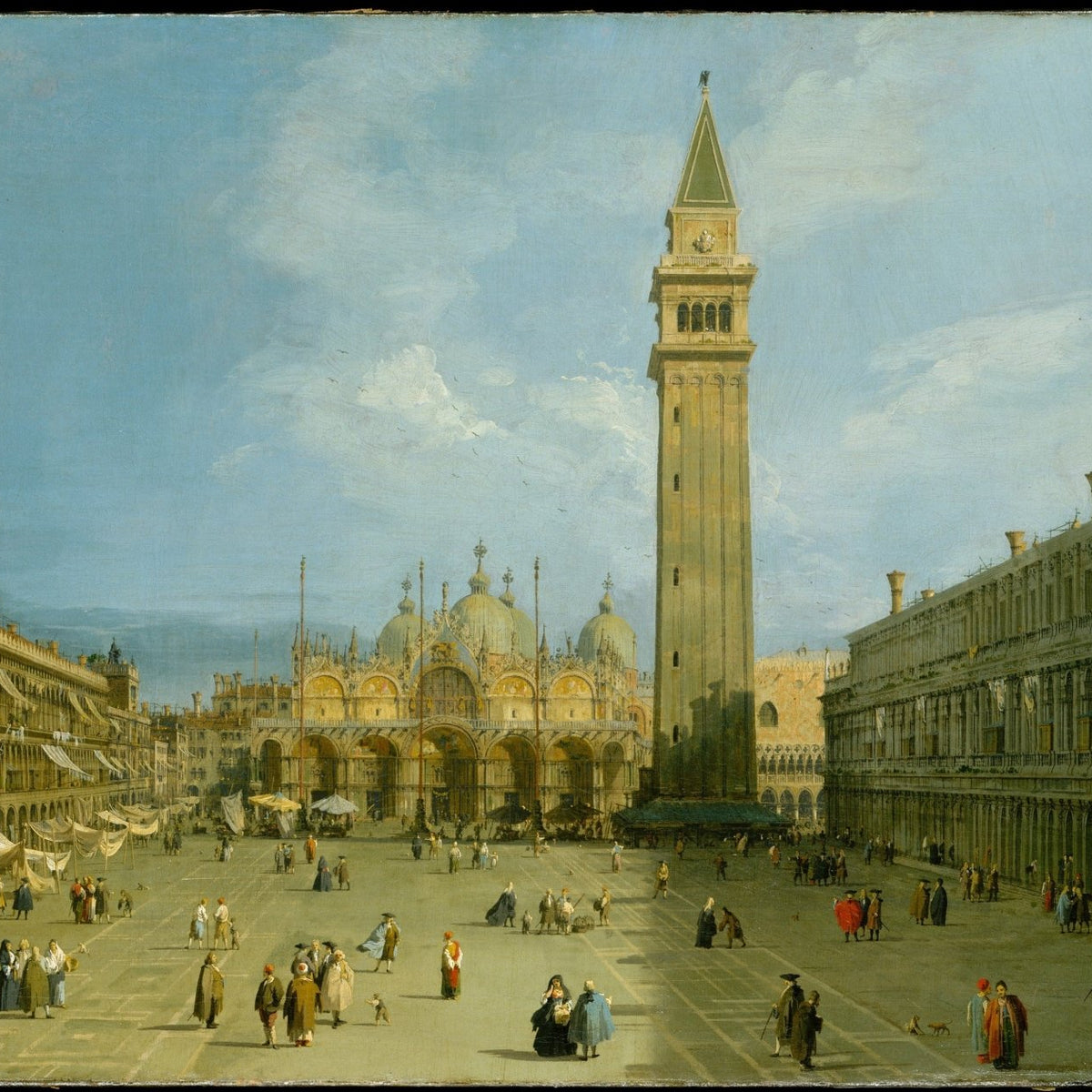 Piazza San Marco in Venice - Landscape Oil Painting - Oil Painting Haven