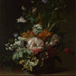 Rachel Ruysch-Flowers in a Vase - Oil Painting Haven