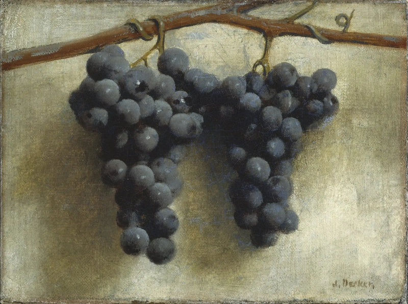 Still Life Oil Painting - Bunches of Grapes - Oil Painting Haven