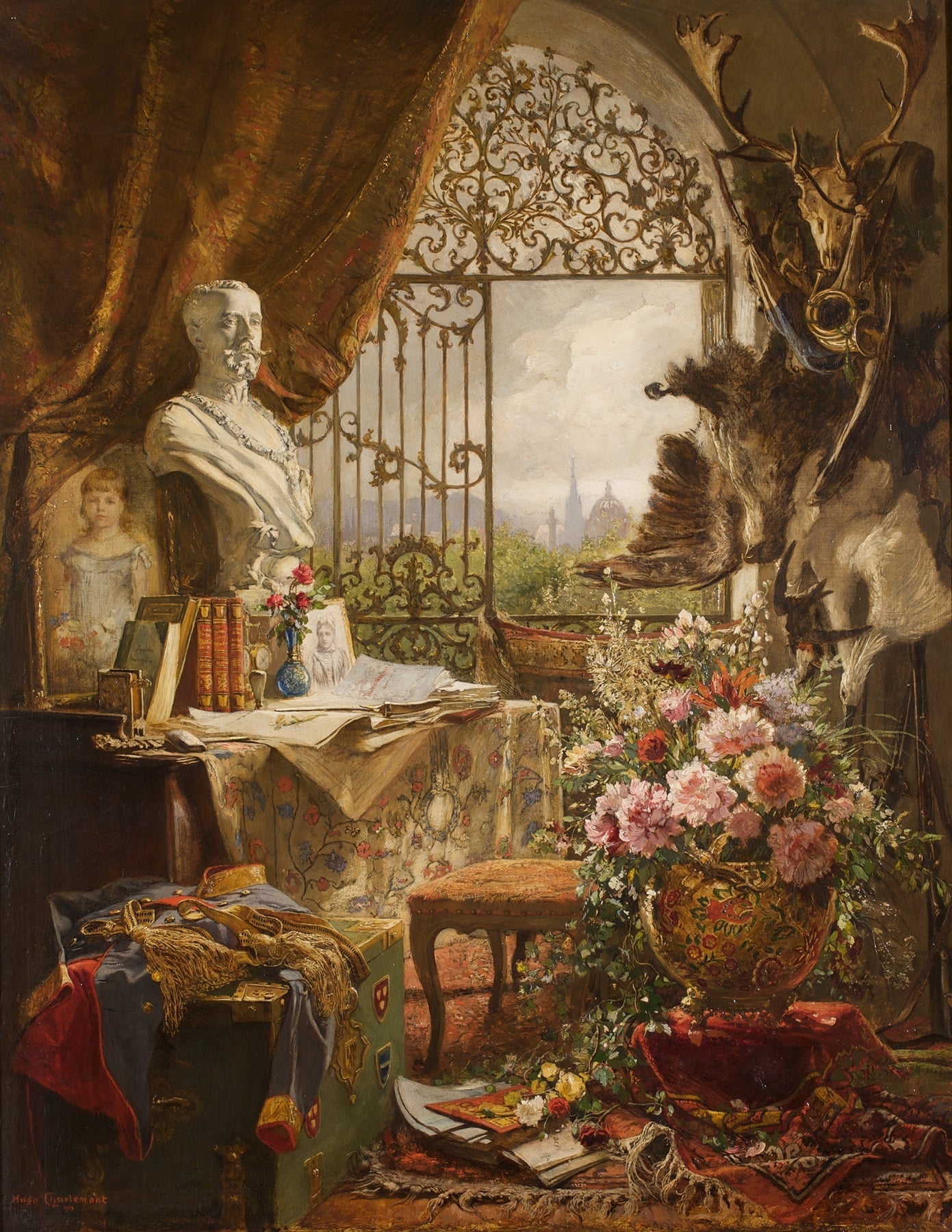 Still Life Oil Painting - Study with Flowers - Oil Painting Haven