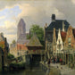 View of Oudewater - Oil Painting Haven